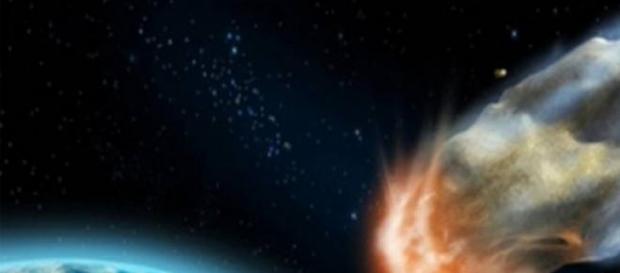 Un asteroid gigant se indreapta spre pamant. Un asteroid gigant se indreapta spre pamant.