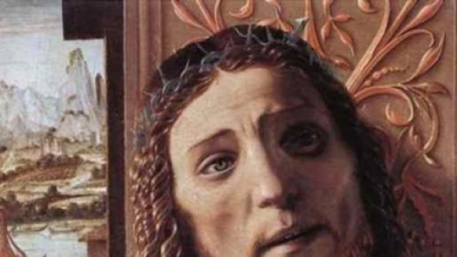 particolare del Cristo alla colonna del Bramante 