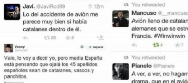 Algunos tuits ofensivos están en investigación Algunos tuits ofensivos están en investigación