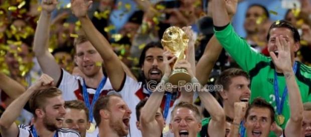 L'Allemagne, championne du monde. L'Allemagne, championne du monde.