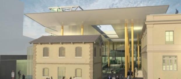 Rendering del centro commerciale Happio Rendering del centro commerciale Happio