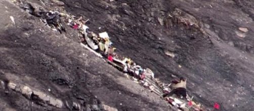 I resti del Germanwings sulle Alpi