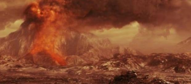 Es un extraño fenómeno del planeta Venus Es un extraño fenómeno del planeta Venus
