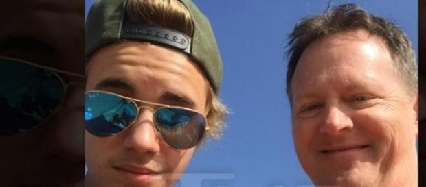 Justin Bieber e Mike Maedke (Foto: TMZ) Justin Bieber e Mike Maedke (Foto: TMZ)