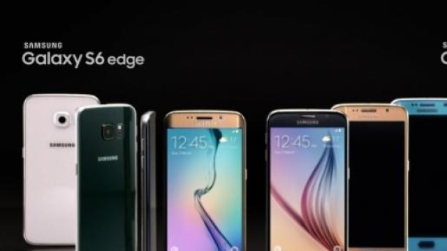 Smartphone: Samsung Galaxy S6 Edge e Galaxy S6.