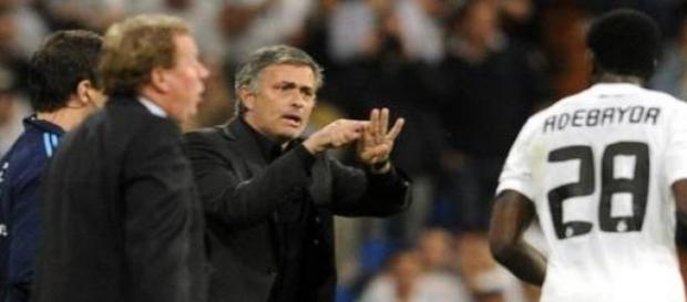 Adebayor foi treinado por Mourinho no Real Madrid Adebayor foi treinado por Mourinho no Real Madrid