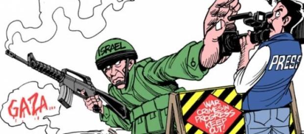 Caricatura de Israel. Press Freedom Caricatura de Israel. Press Freedom