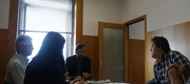 Luís Marques reuniu com o vereador Miguel Bandeira Luís Marques reuniu com o vereador Miguel Bandeira