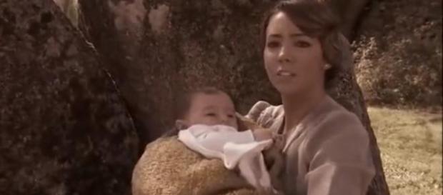 Il Segreto: Emilia madre nella puntata 596 Il Segreto: Emilia madre nella puntata 596