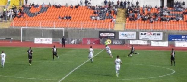 Kizito fez o golo que deu a vitória ao Sp. Covilhã Kizito fez o golo que deu a vitória ao Sp. Covilhã