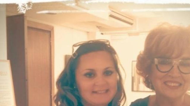 Daniela Campoli insieme a Rita Piangerelli 