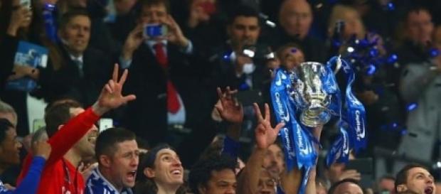 Chelsea lifted the Capital One Cup Chelsea lifted the Capital One Cup