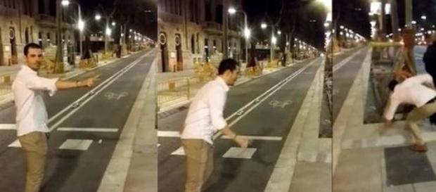 Imágenes del agresor de la mujer de Barcelona Imágenes del agresor de la mujer de Barcelona