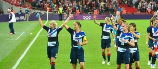 Women's football was popular at London 2012 Women's football was popular at London 2012