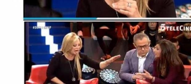 Belén Esteban, Jordi González y Aguasantas Belén Esteban, Jordi González y Aguasantas