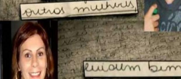 Carta deixada por Odilaine Uglione pode ser falsa. Carta deixada por Odilaine Uglione pode ser falsa.