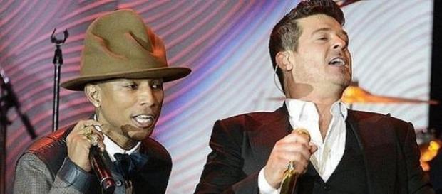 Cei doi sunt acuzati ca au plagiat”Blurred Lines” Cei doi sunt acuzati ca au plagiat”Blurred Lines”