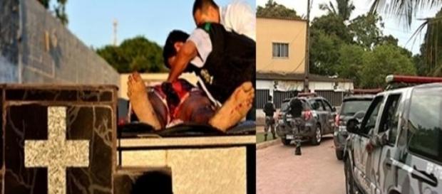 Executado dentro de uma cova em cemitério do ES Executado dentro de uma cova em cemitério do ES