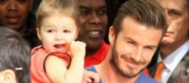 Harper de três anos é a menina do Clã Beckham Harper de três anos é a menina do Clã Beckham