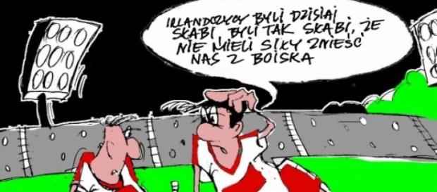 Irlandczycy byli dzisiaj słabi Irlandczycy byli dzisiaj słabi