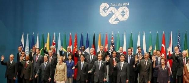 Uczestnicy szczytu G20 w Brisbane Uczestnicy szczytu G20 w Brisbane