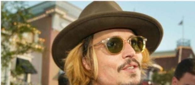 Johnny Depp bei Pirates of the Caribbean-Event. Johnny Depp bei Pirates of the Caribbean-Event.