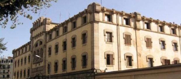 La Presó Model vista desde la calle de Entença. La Presó Model vista desde la calle de Entença.