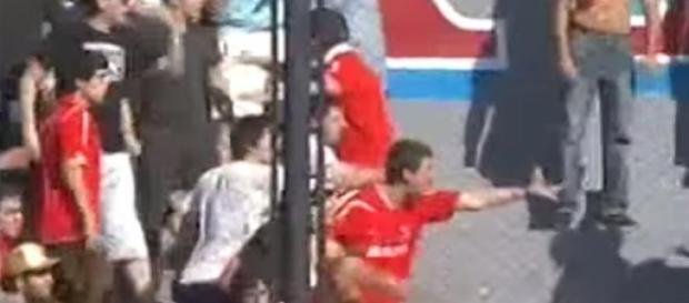 La violencia en el fútbol no disminuye La violencia en el fútbol no disminuye