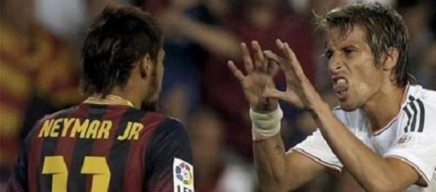 Neymar is used to close attention from defenders Neymar is used to close attention from defenders