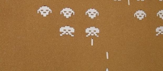 Spave Invaders was a popular early video game Spave Invaders was a popular early video game