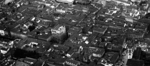 Una veduta storica della città di Prato Una veduta storica della città di Prato