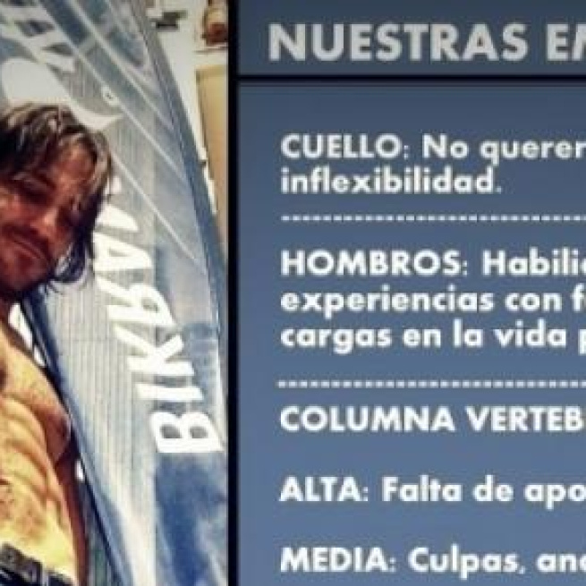 Las emociones se expresan en nuestro cuerpo.