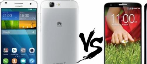 Huawei Ascend G7 vs LG G2