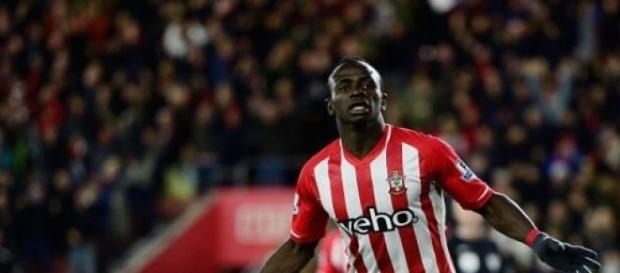 Saido Mane celebrates after scoring winner Saido Mane celebrates after scoring winner