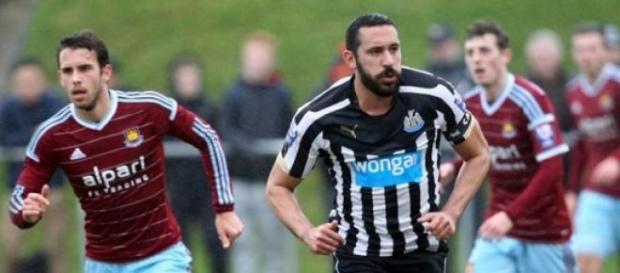 Gutiérrez voltou a jogar pelo Newcastle Gutiérrez voltou a jogar pelo Newcastle