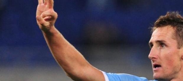 Klose a deschis scorul partidei Klose a deschis scorul partidei