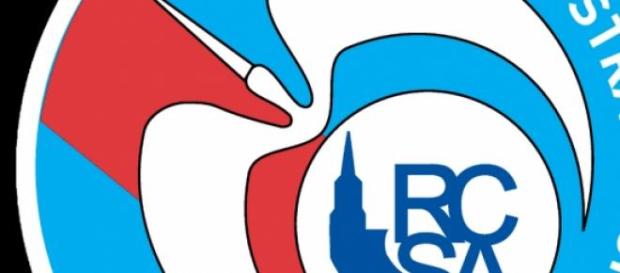 Le logo du Racing Club de Strasbourg. Le logo du Racing Club de Strasbourg.