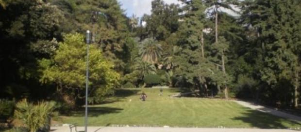 Parco di Villa Rossi a Sestri. Parco di Villa Rossi a Sestri.
