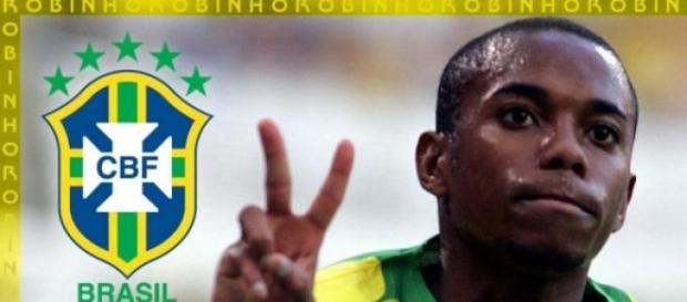 Robinho é convocado por Dunga. Robinho é convocado por Dunga.