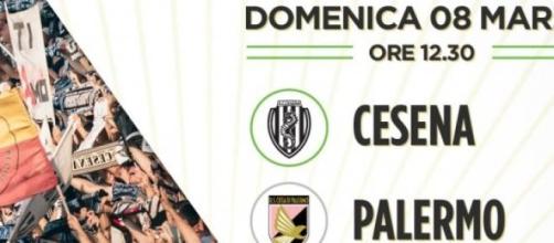 Cesena-Palermo, lunch-match del 8 marzo ore 12:30