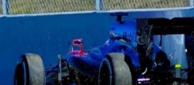 Accidente de Alonso en Montmeló Accidente de Alonso en Montmeló