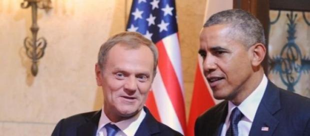 Donald Tusk si Barack Obama Donald Tusk si Barack Obama