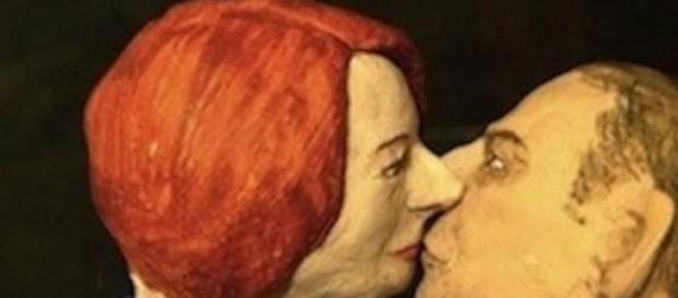J. Gillard(1st female Australian PM) & T. Abbott J. Gillard(1st female Australian PM) & T. Abbott