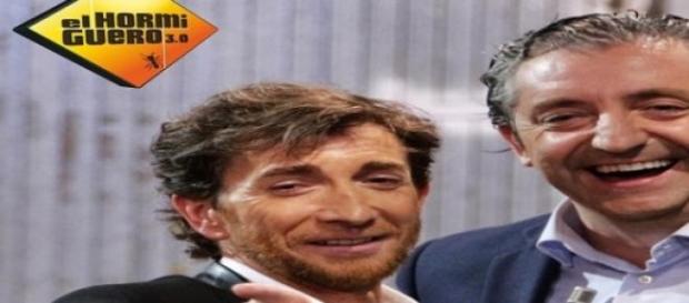 Josep Pedrerol con Pablo Motos en "El Hormiguero" Josep Pedrerol con Pablo Motos en "El Hormiguero"