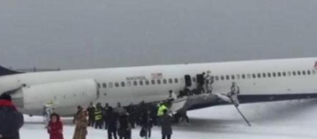 Se despista una aeronave en Nueva York Se despista una aeronave en Nueva York