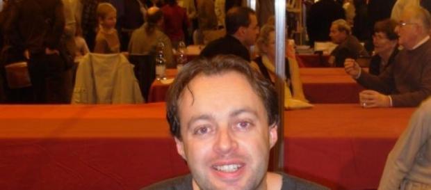 Stéphane en la firma del libro que narra su hazaña Stéphane en la firma del libro que narra su hazaña