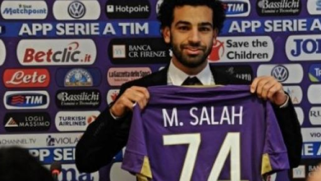 Mohamed Salah presentato alla Fiorentina