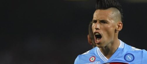 Il centrocampista slovacco Hamsik