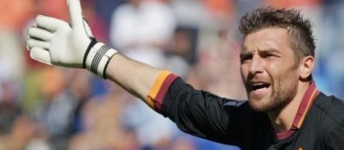 Morgan De Sanctis portiere della Roma ed ex Napoli Morgan De Sanctis portiere della Roma ed ex Napoli