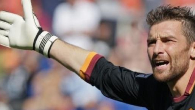 Morgan De Sanctis portiere della Roma ed ex Napoli